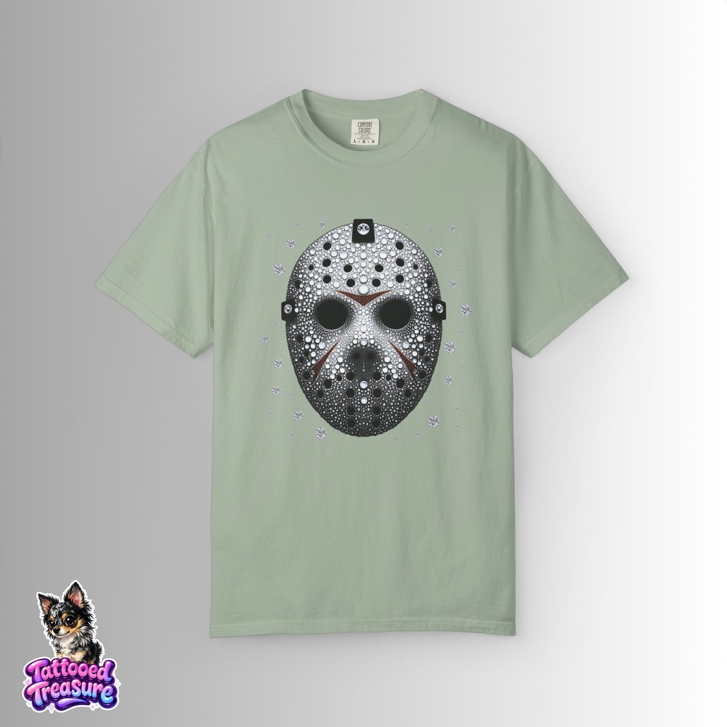 Friday the 13th Bling Mask Skull T-Shirt