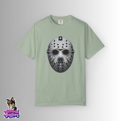 Friday the 13th Bling Mask Skull T-Shirt