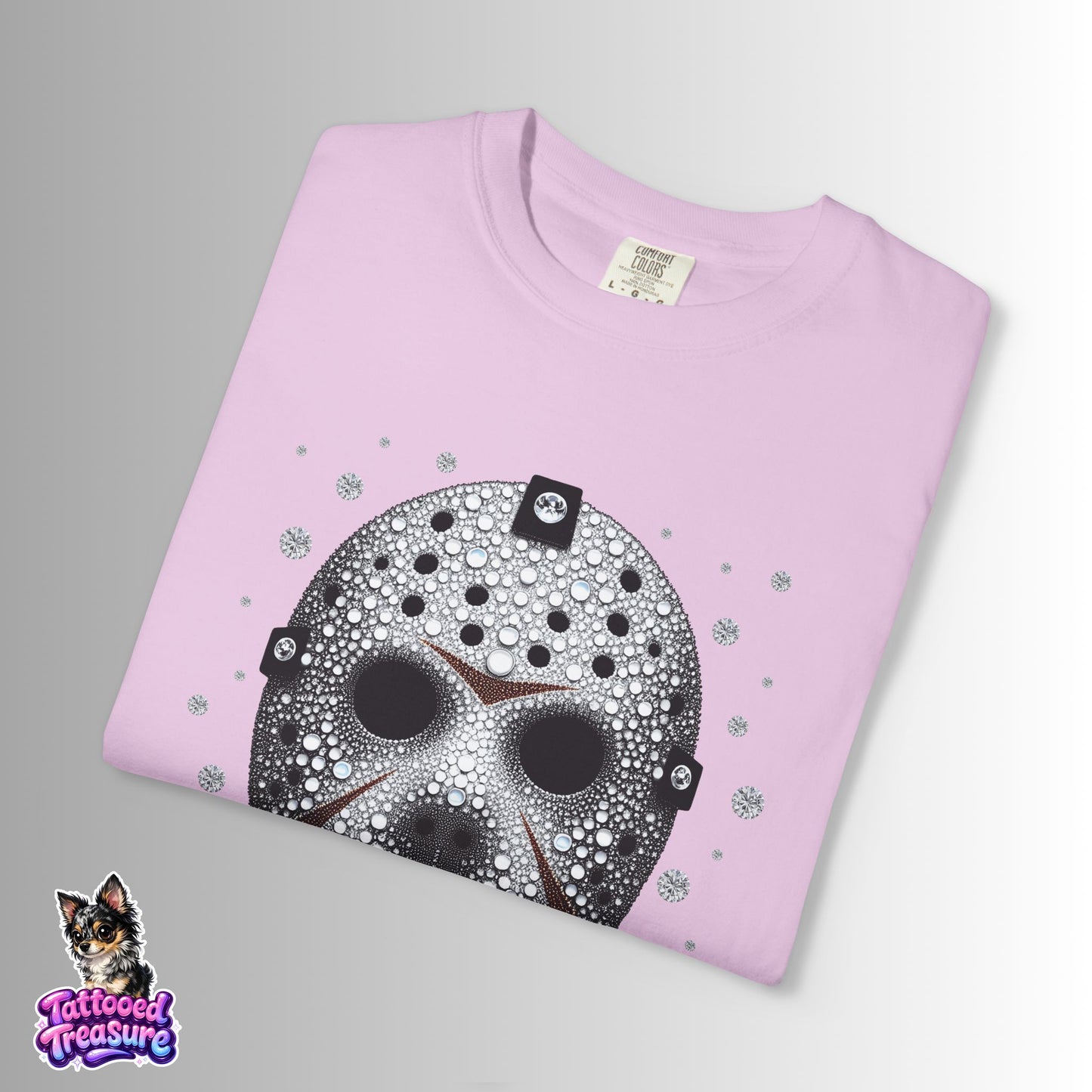 Friday the 13th Bling Mask Skull T-Shirt
