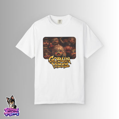 Goblin Vibes Graphic T-Shirt — Cute Creepy Monster Art Tee