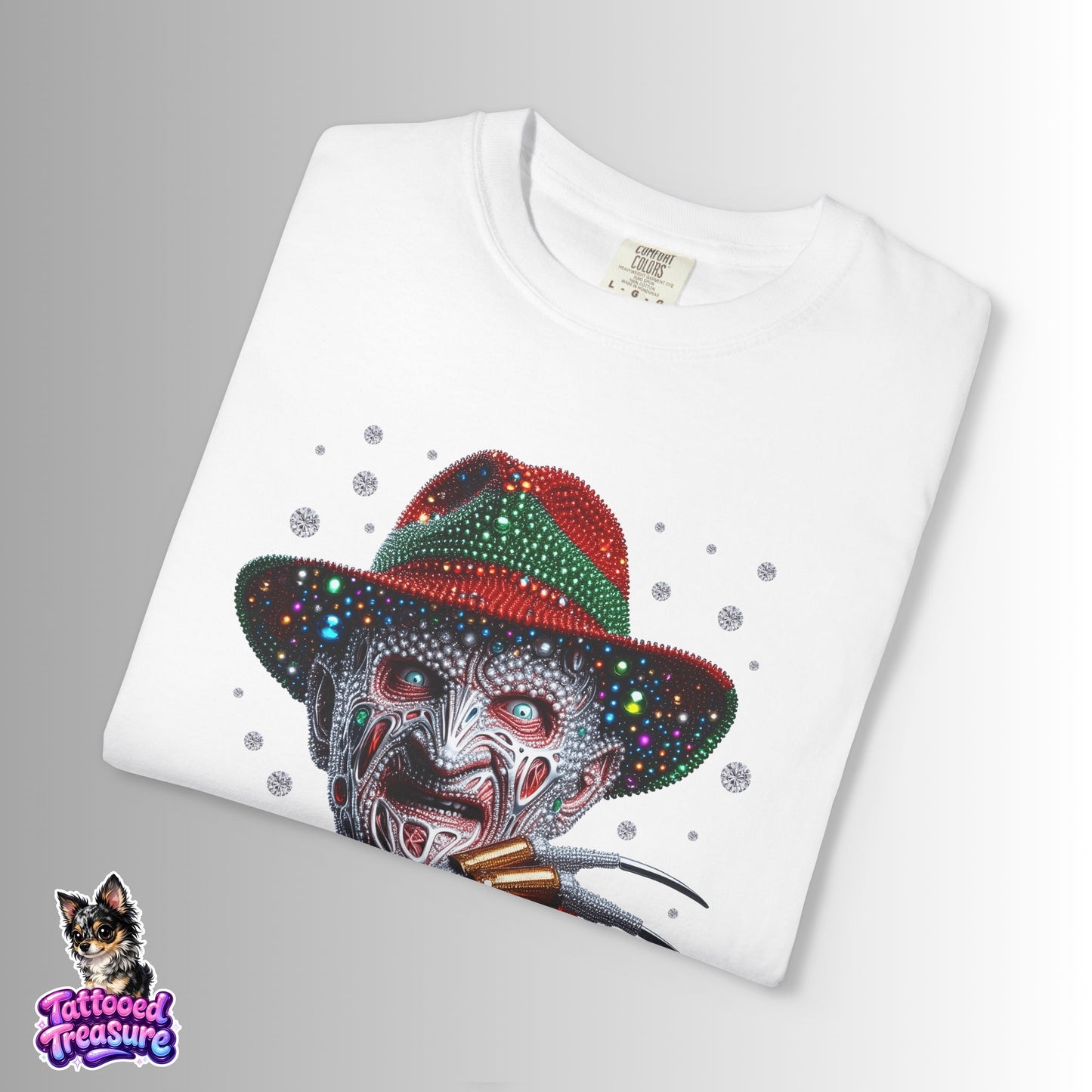 Horror Icon T-Shirt — Freddy Krueger Inspired Nightmare Design