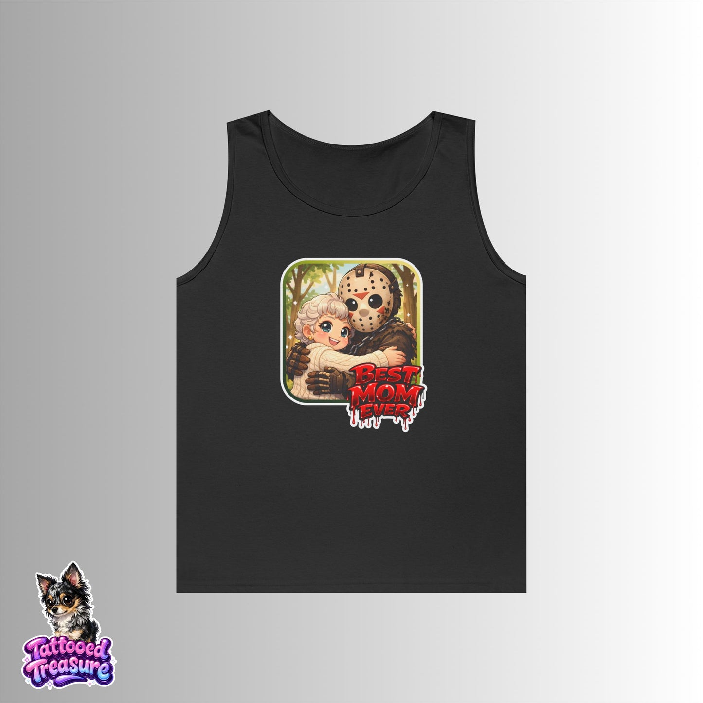 Tank Top — "Best Mom Ever" Horror Jason & Mother Design