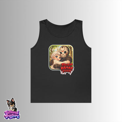 Tank Top — "Best Mom Ever" Horror Jason & Mother Design