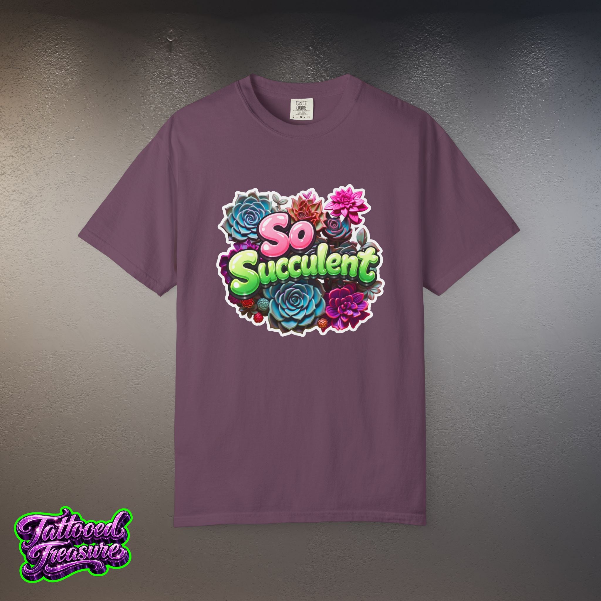 So Succulent T-Shirt — Succulent Plant Graphic Tee