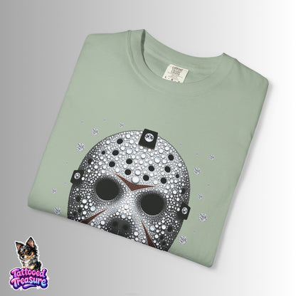 Friday the 13th Bling Mask Skull T-Shirt