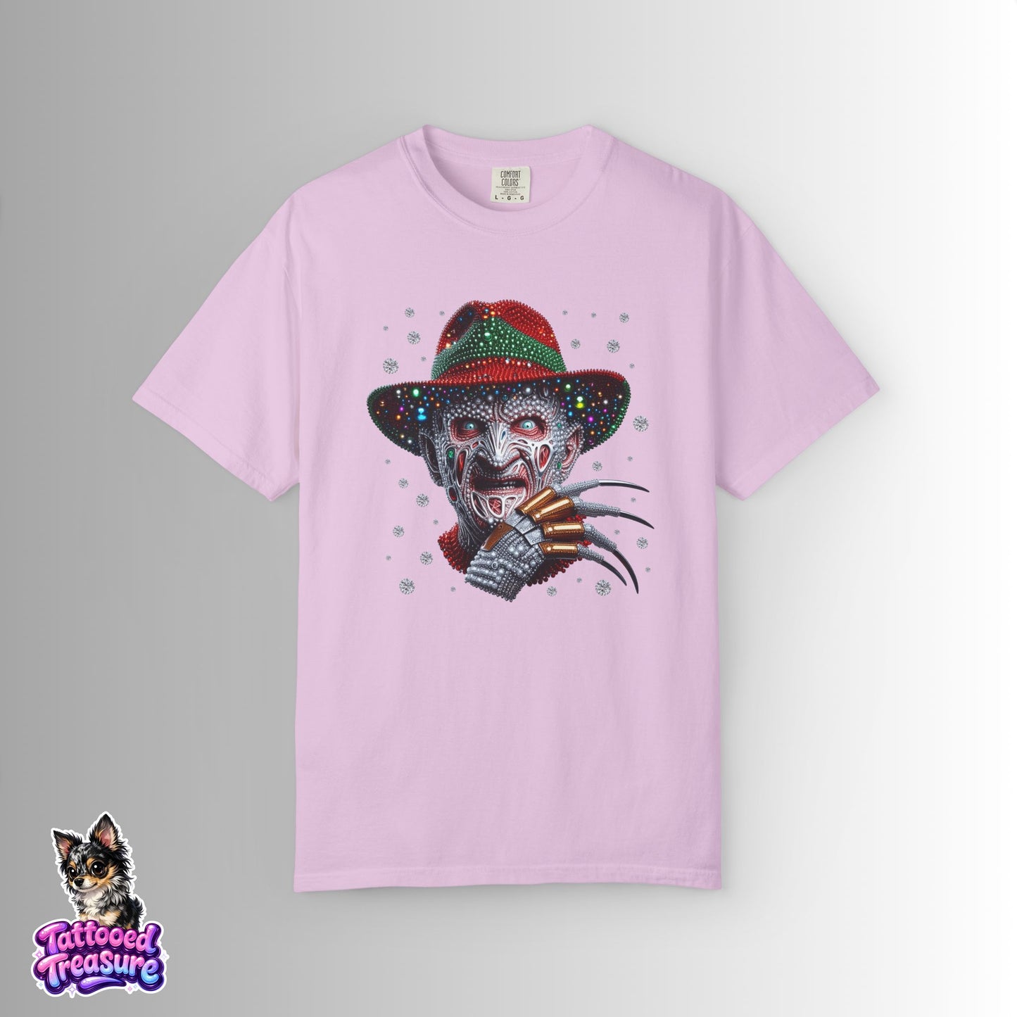 Horror Icon T-Shirt — Freddy Krueger Inspired Nightmare Design