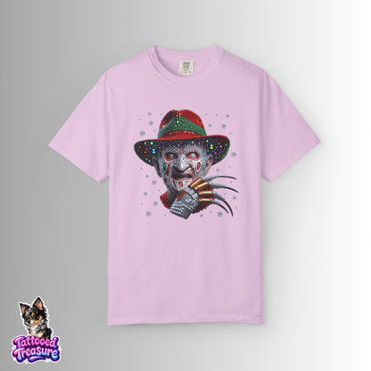 Horror Icon T-Shirt — Freddy Krueger Inspired Nightmare Design