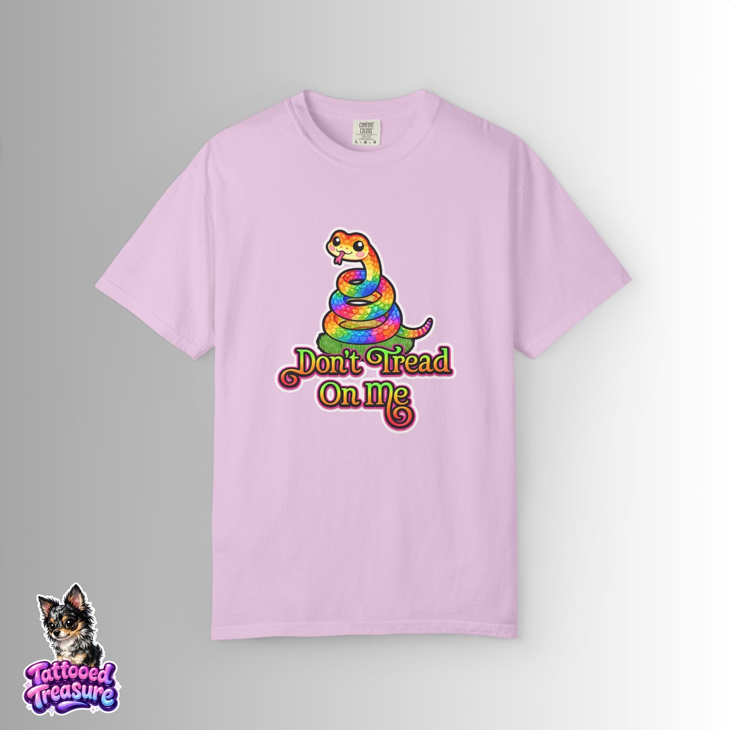 Don't Tread On Me Rainbow Snake T-Shirt