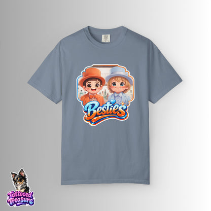 Besties Cartoon T-Shirt — Cute Dumb&Dumber  Graphic Tee