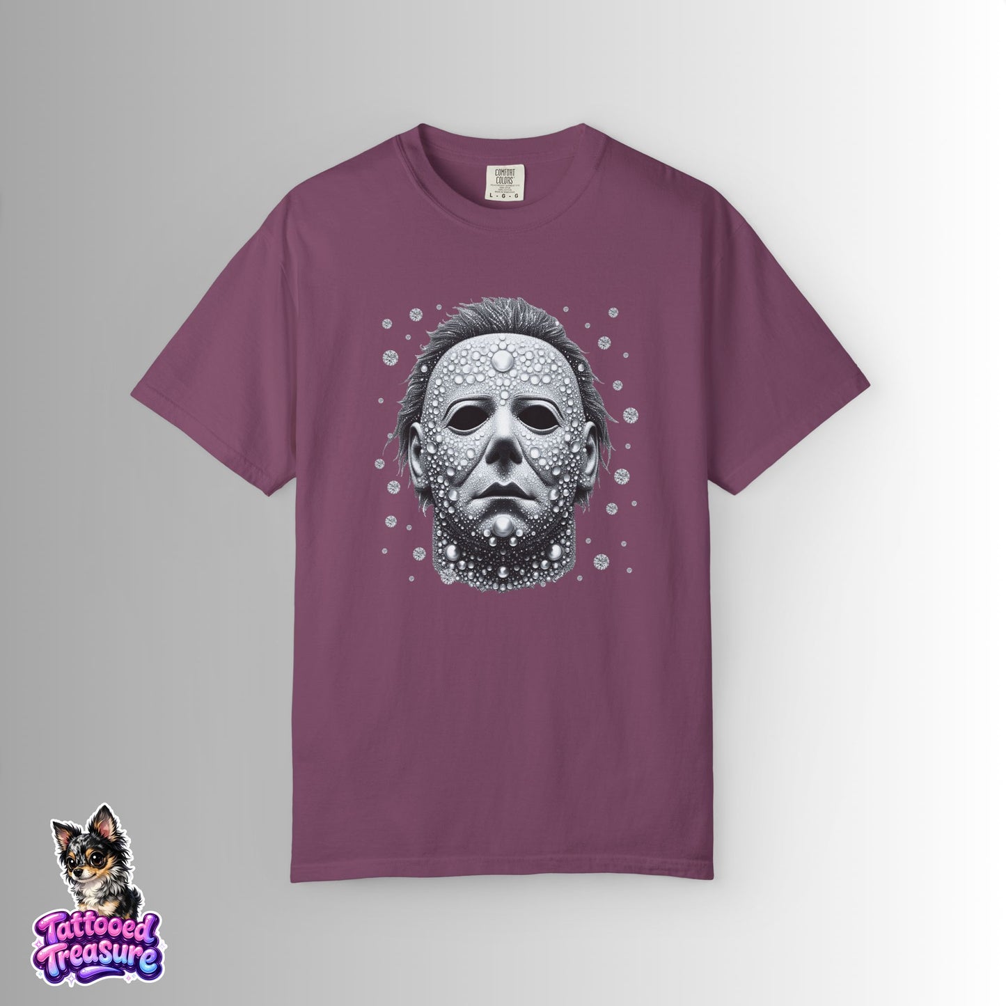 Horror Mask Tee — Michael Myers Halloween Graphic T-Shirt