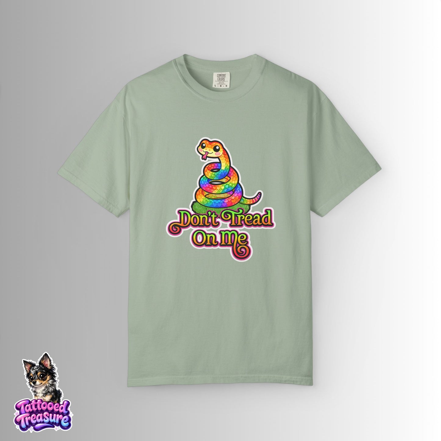 Don't Tread On Me Rainbow Snake T-Shirt