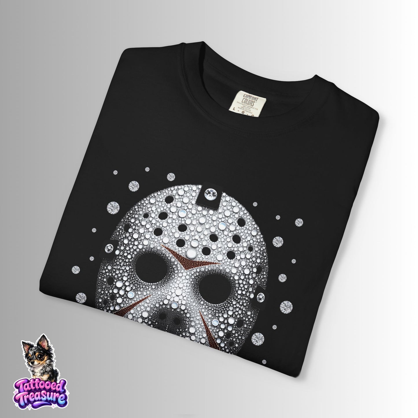 Friday the 13th Bling Mask Skull T-Shirt