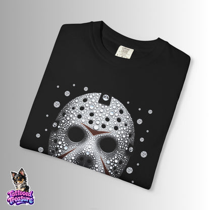 Friday the 13th Bling Mask Skull T-Shirt