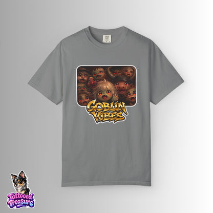 Goblin Vibes Graphic T-Shirt — Cute Creepy Monster Art Tee