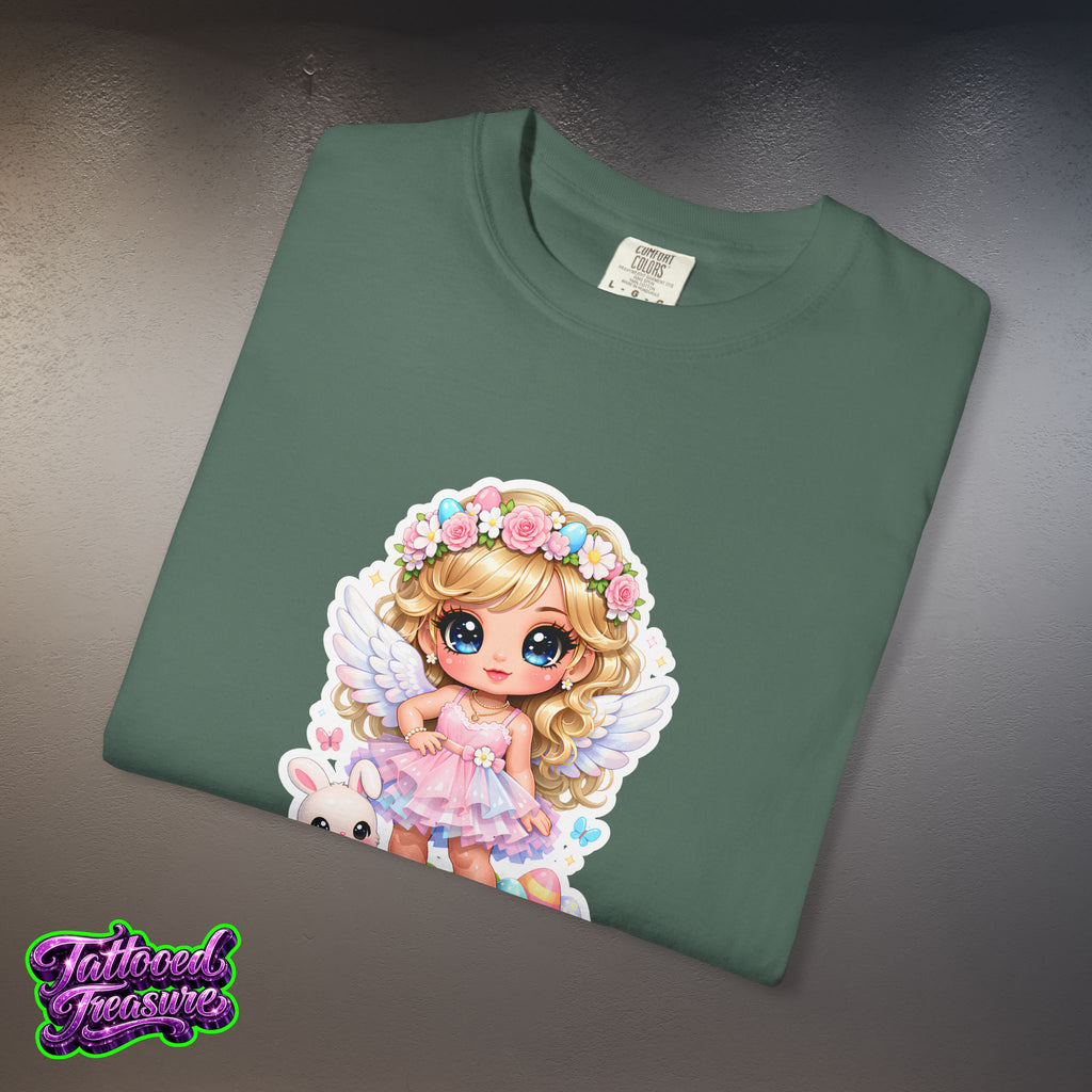 Easter Bunny Girl T-Shirt — Cute Pastel Easter Tee