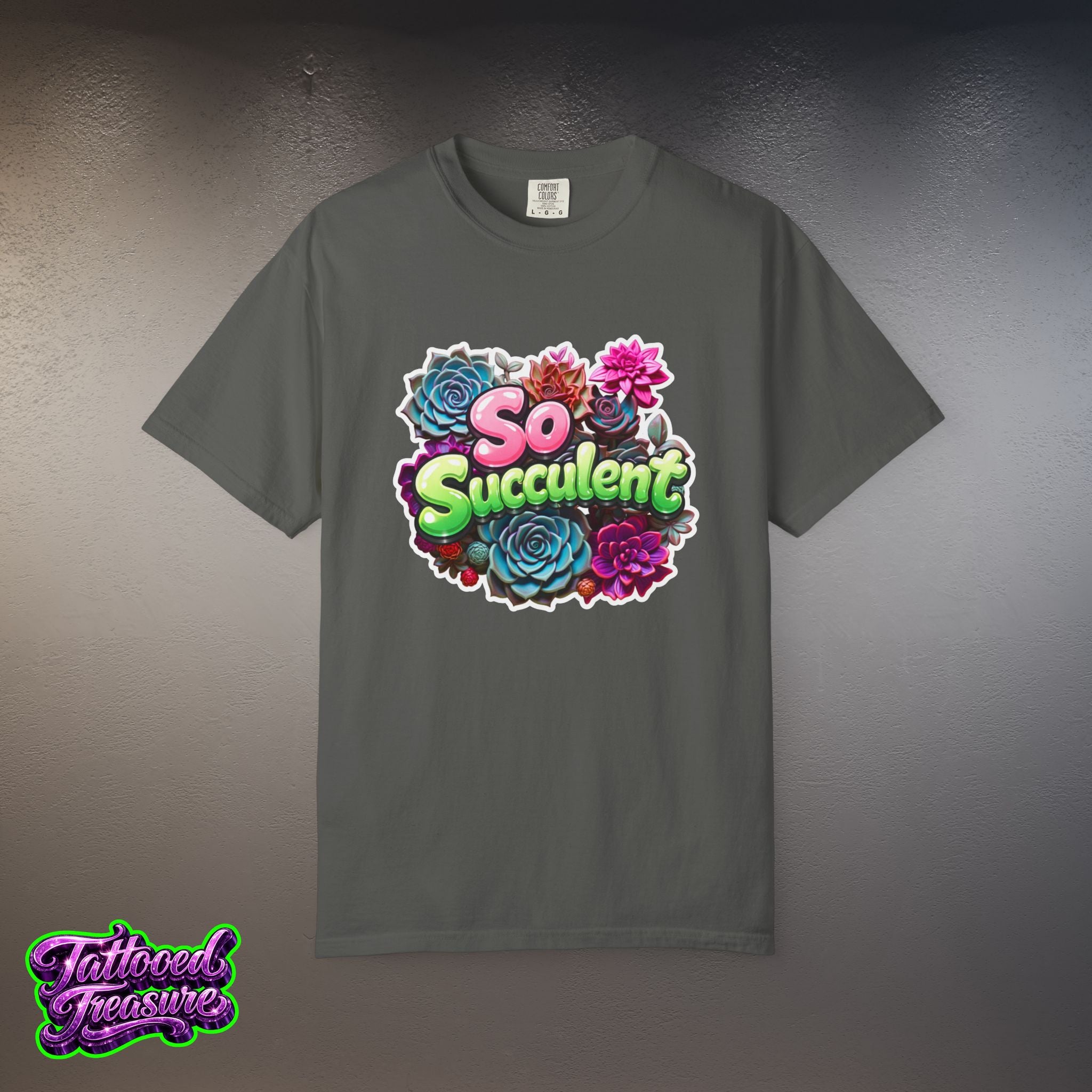 So Succulent T-Shirt — Succulent Plant Graphic Tee