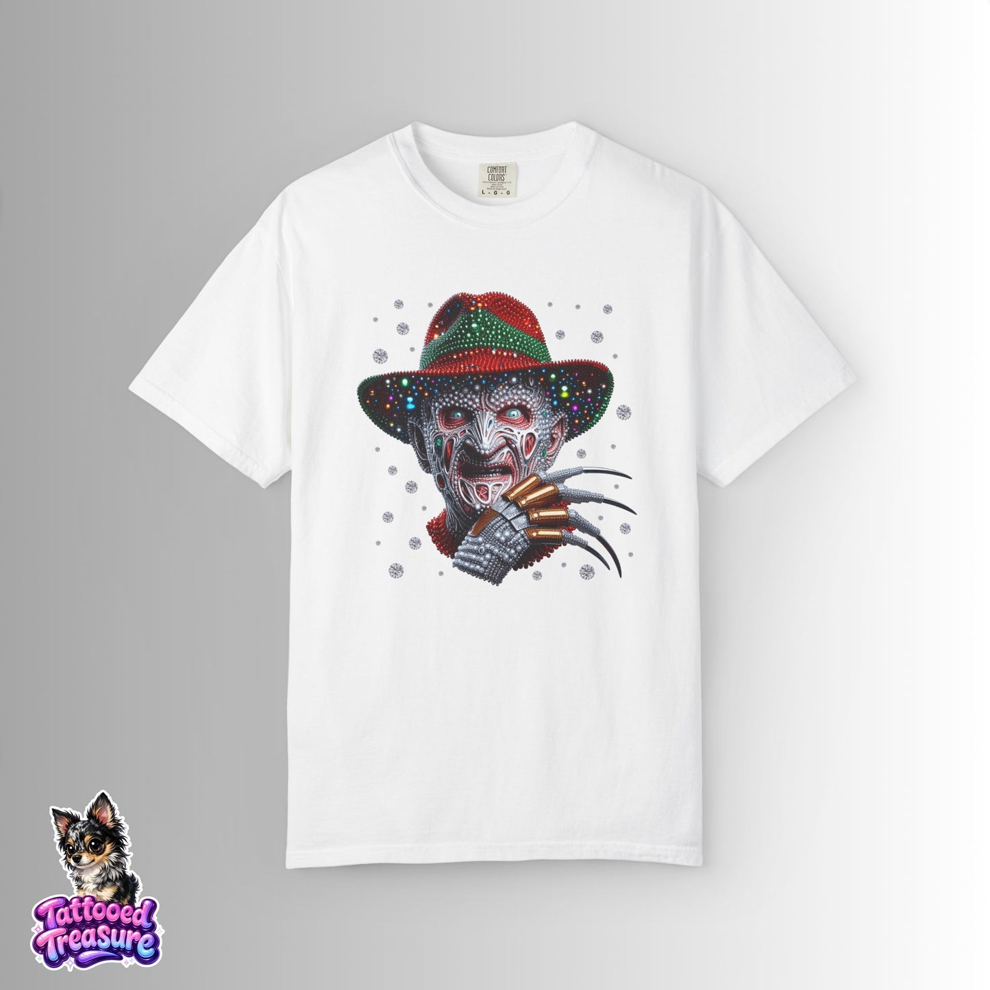 Horror Icon T-Shirt — Freddy Krueger Inspired Nightmare Design