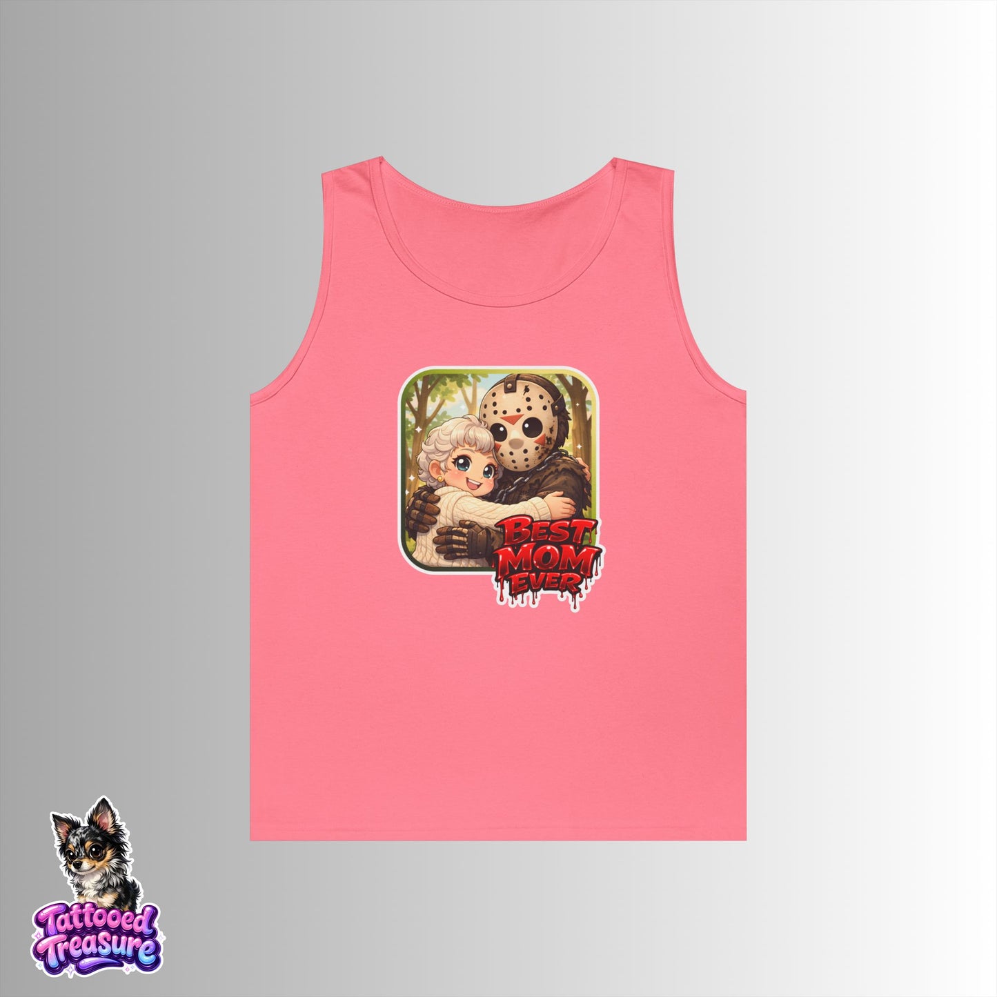 Tank Top — "Best Mom Ever" Horror Jason & Mother Design