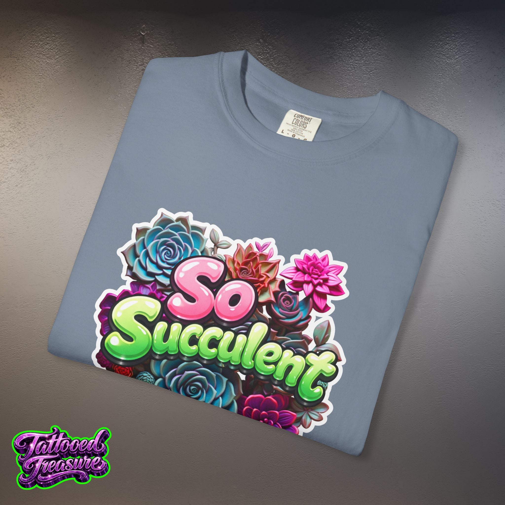 So Succulent T-Shirt — Succulent Plant Graphic Tee