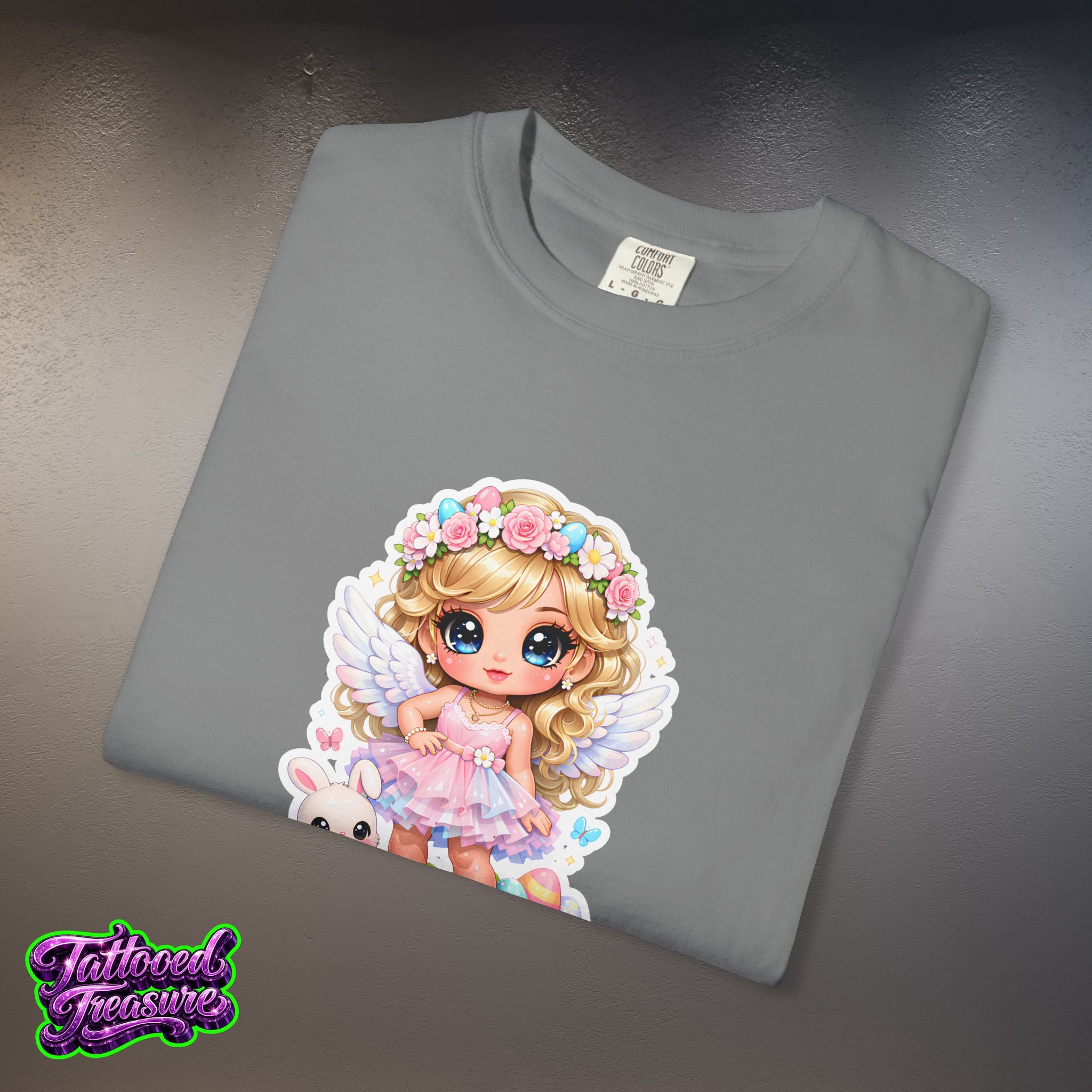 Easter Bunny Girl T-Shirt — Cute Pastel Easter Tee