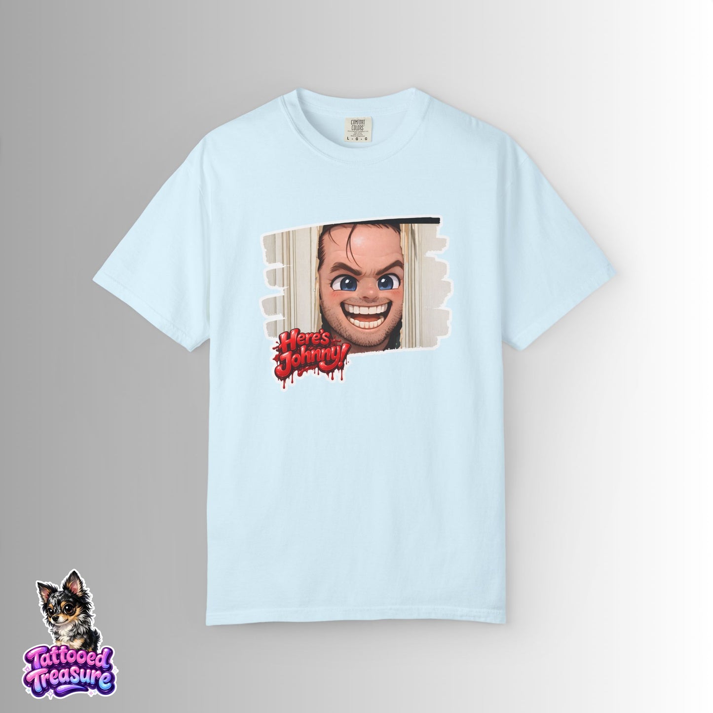 Horror The Shining Graphic T‑Shirt — 'Here's Johnny' Creepy Tee