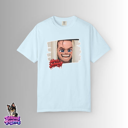 Horror The Shining Graphic T‑Shirt — 'Here's Johnny' Creepy Tee