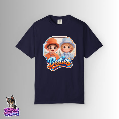 Besties Cartoon T-Shirt — Cute Dumb&Dumber  Graphic Tee