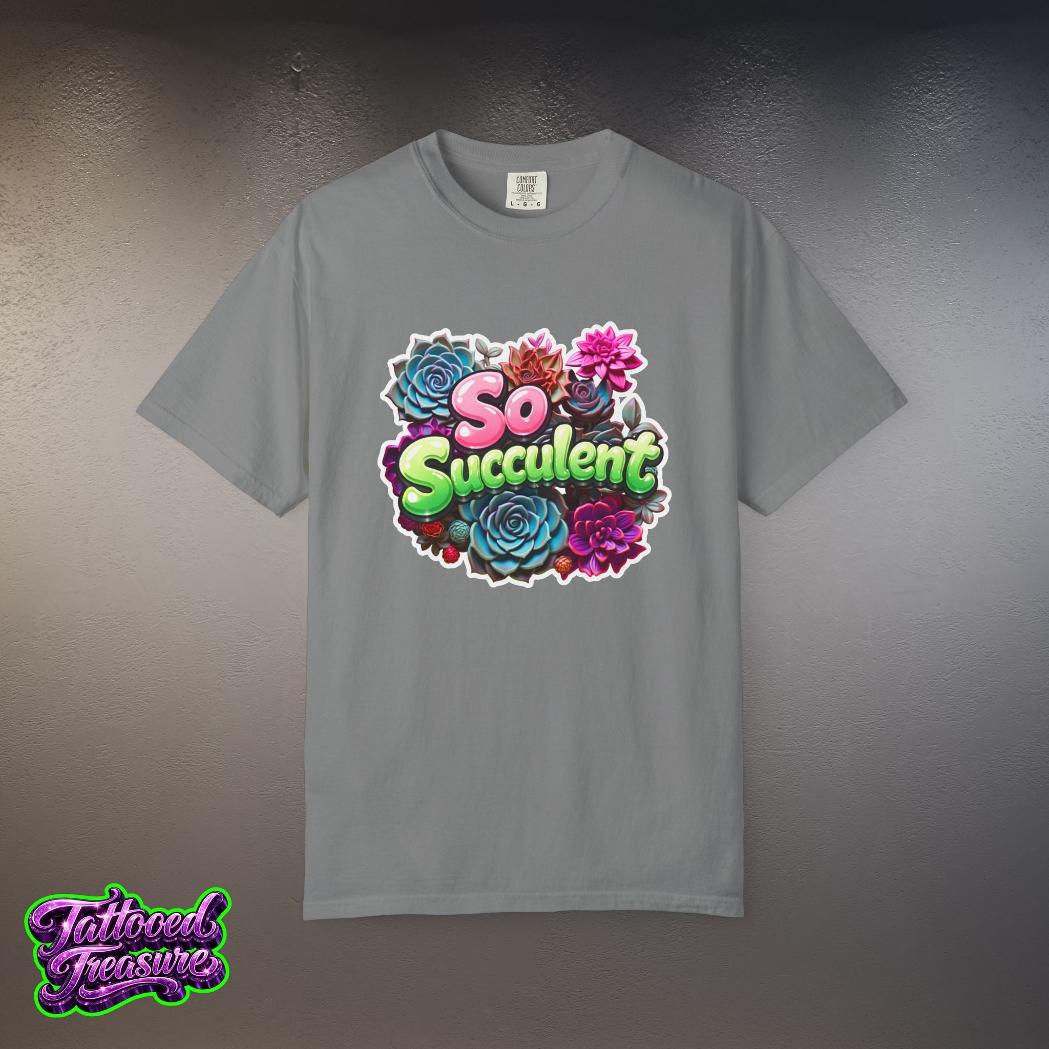 So Succulent T-Shirt — Succulent Plant Graphic Tee
