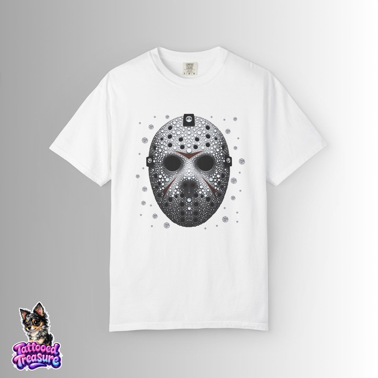Friday the 13th Bling Mask Skull T-Shirt
