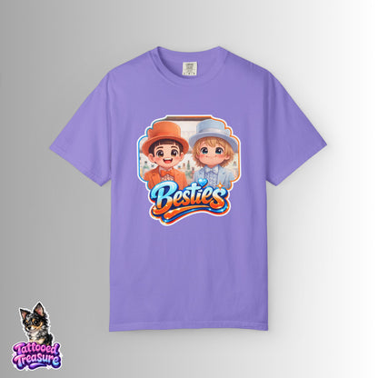 Besties Cartoon T-Shirt — Cute Dumb&Dumber  Graphic Tee