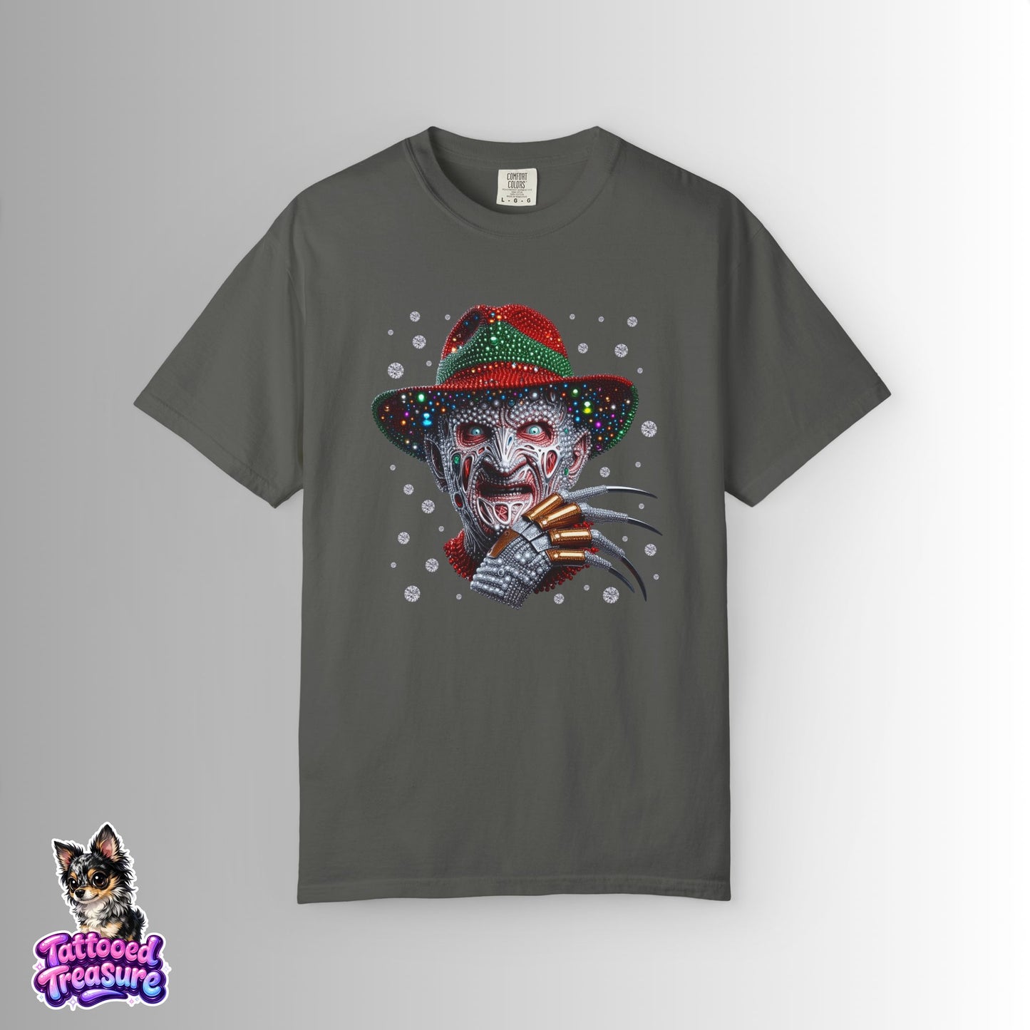 Horror Icon T-Shirt — Freddy Krueger Inspired Nightmare Design