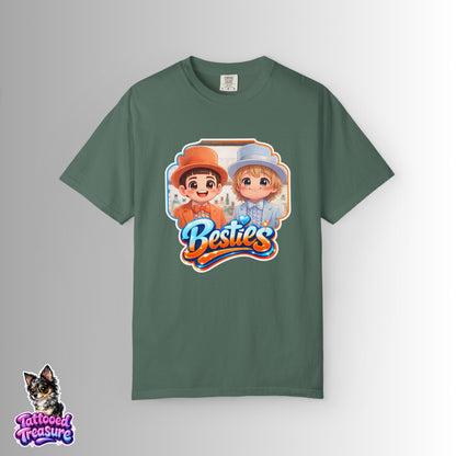 Besties Cartoon T-Shirt — Cute Dumb&Dumber  Graphic Tee