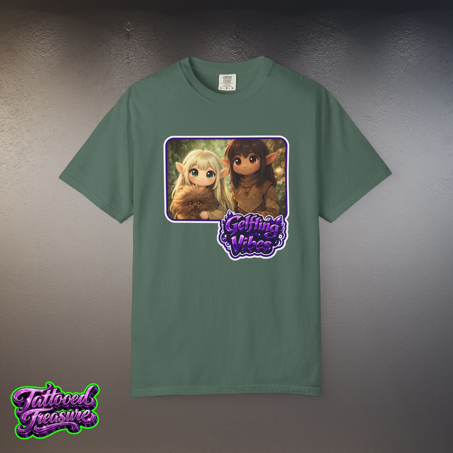 Cute Gelfling Vibes Graphic T-Shirt — Dark Crystal Design