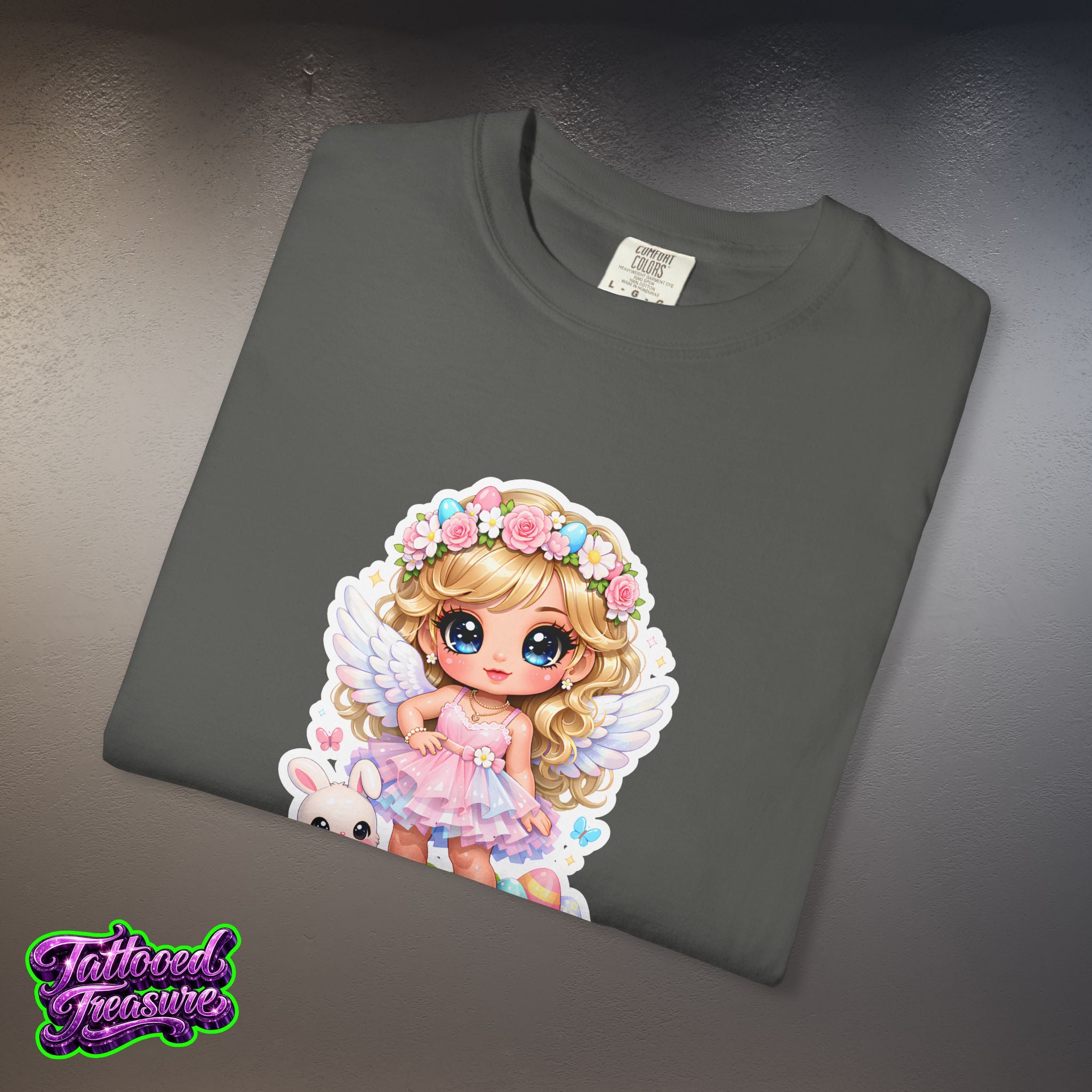 Easter Bunny Girl T-Shirt — Cute Pastel Easter Tee