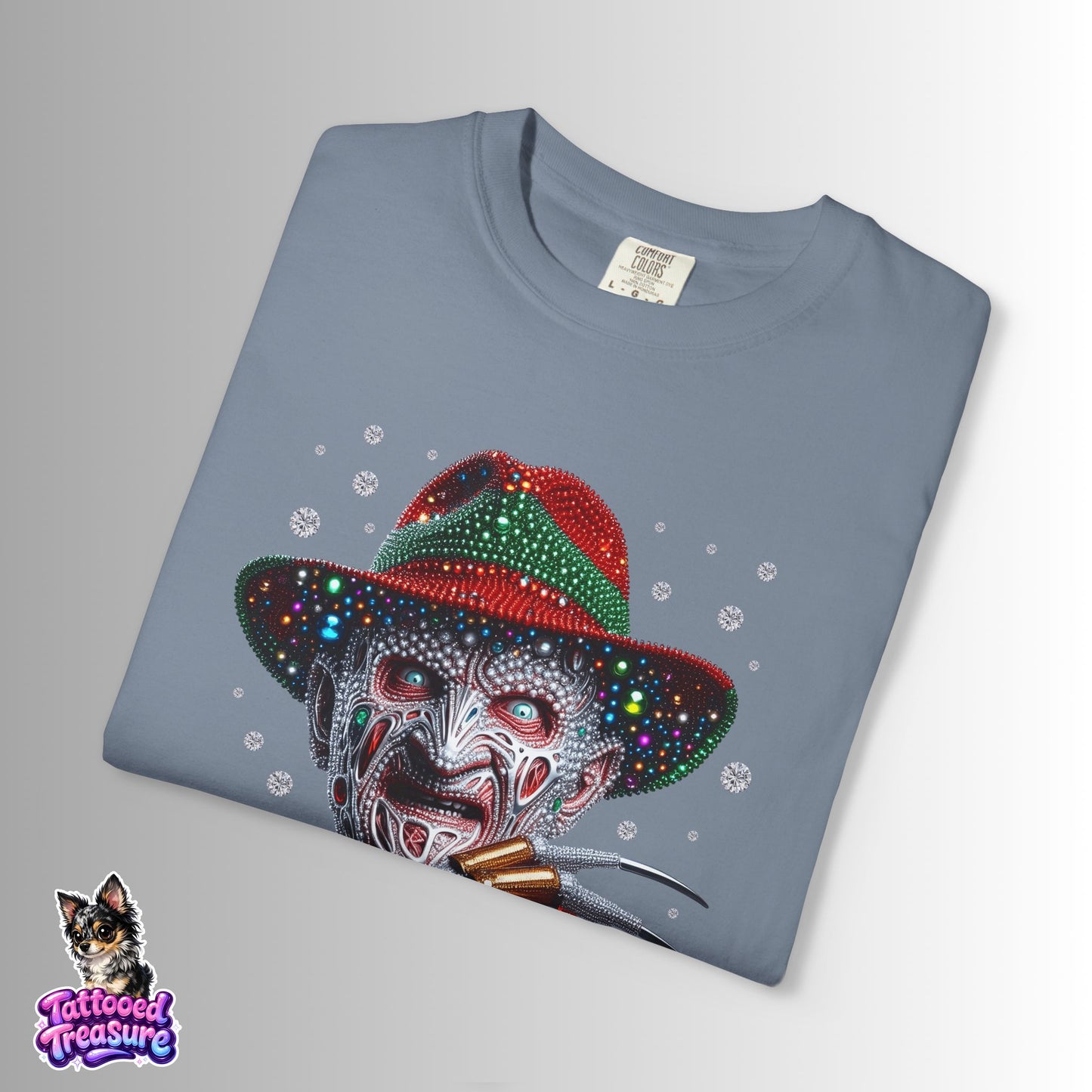 Horror Icon T-Shirt — Freddy Krueger Inspired Nightmare Design