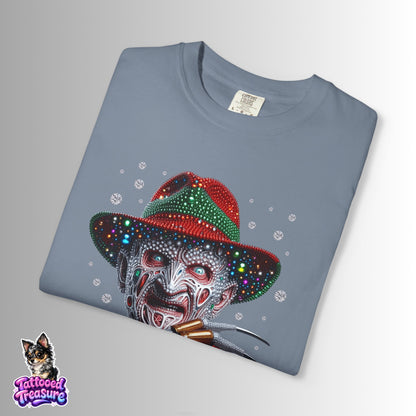 Horror Icon T-Shirt — Freddy Krueger Inspired Nightmare Design