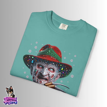 Horror Icon T-Shirt — Freddy Krueger Inspired Nightmare Design