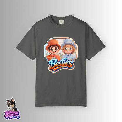 Besties Cartoon T-Shirt — Cute Dumb&Dumber  Graphic Tee