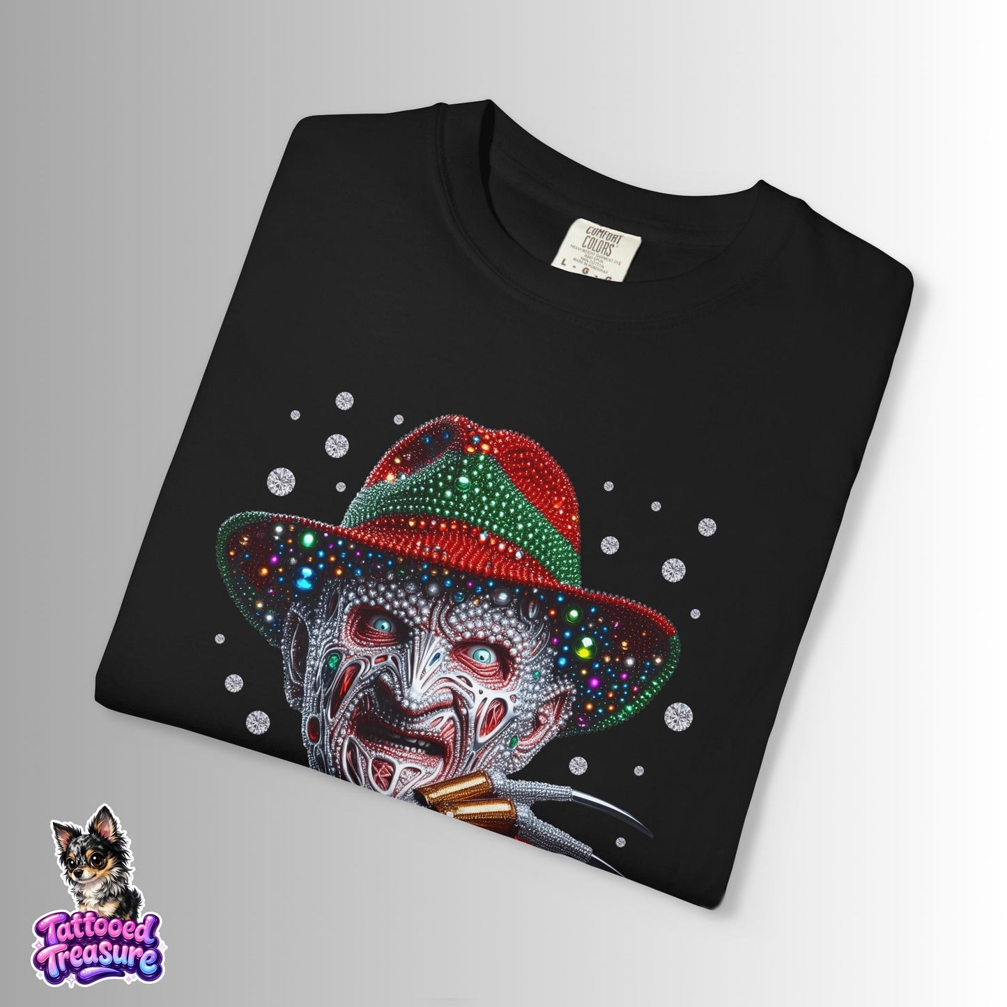 Horror Icon T-Shirt — Freddy Krueger Inspired Nightmare Design