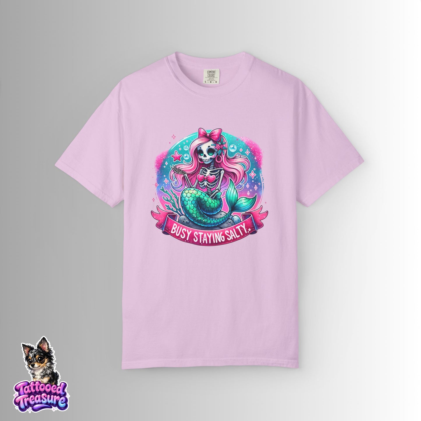 Busy Staying Salty Mermaid T-Shirt