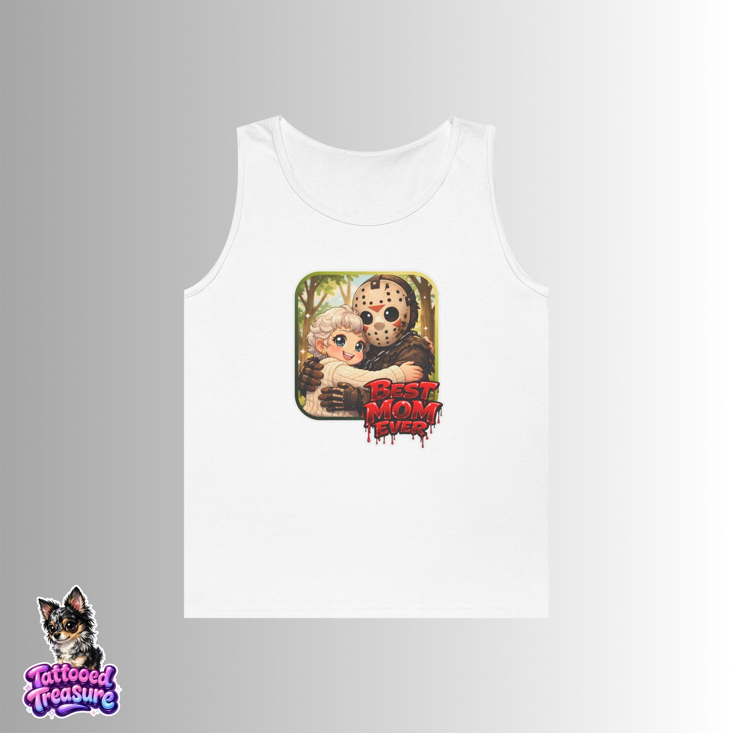 Tank Top — "Best Mom Ever" Horror Jason & Mother Design