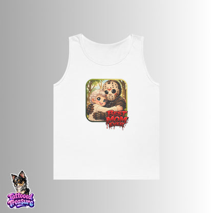 Tank Top — "Best Mom Ever" Horror Jason & Mother Design