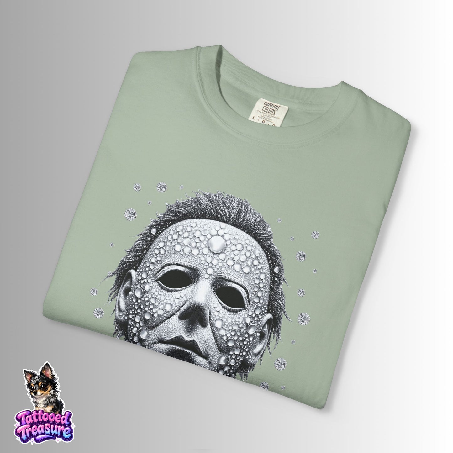 Horror Mask Tee — Michael Myers Halloween Graphic T-Shirt