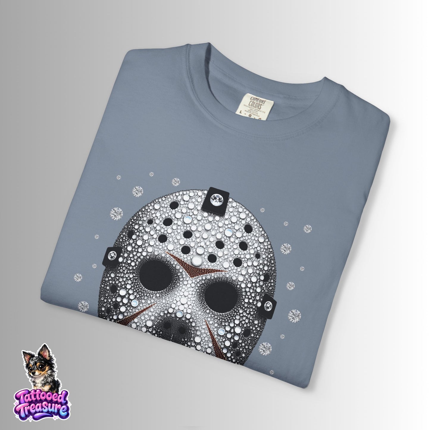 Friday the 13th Bling Mask Skull T-Shirt