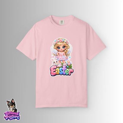 Easter Bunny Girl T-Shirt — Cute Pastel Easter Tee