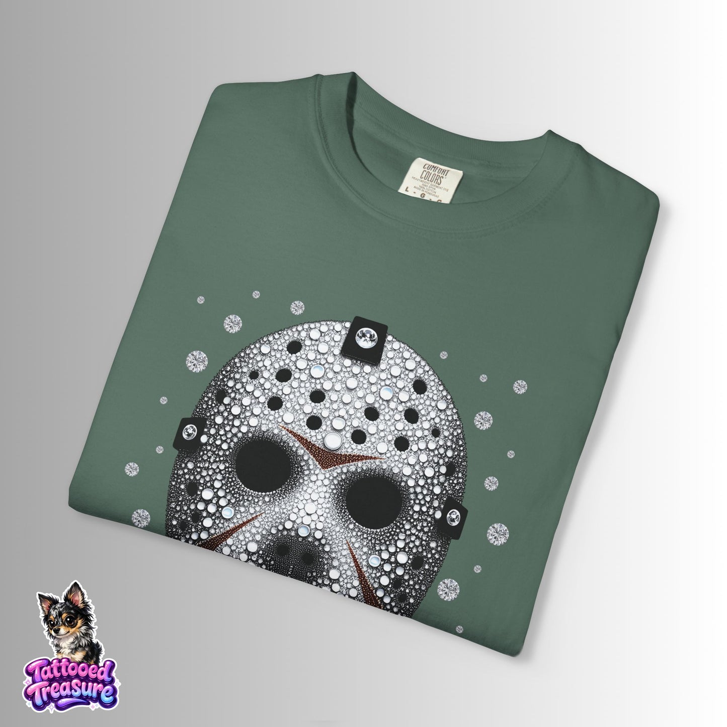 Friday the 13th Bling Mask Skull T-Shirt