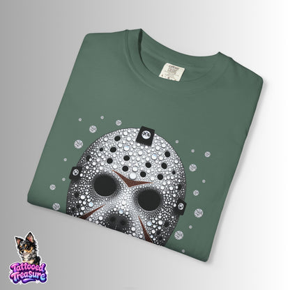 Friday the 13th Bling Mask Skull T-Shirt
