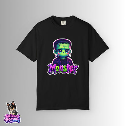 Cute Frankenstein 'Monster' Graphic T-Shirt
