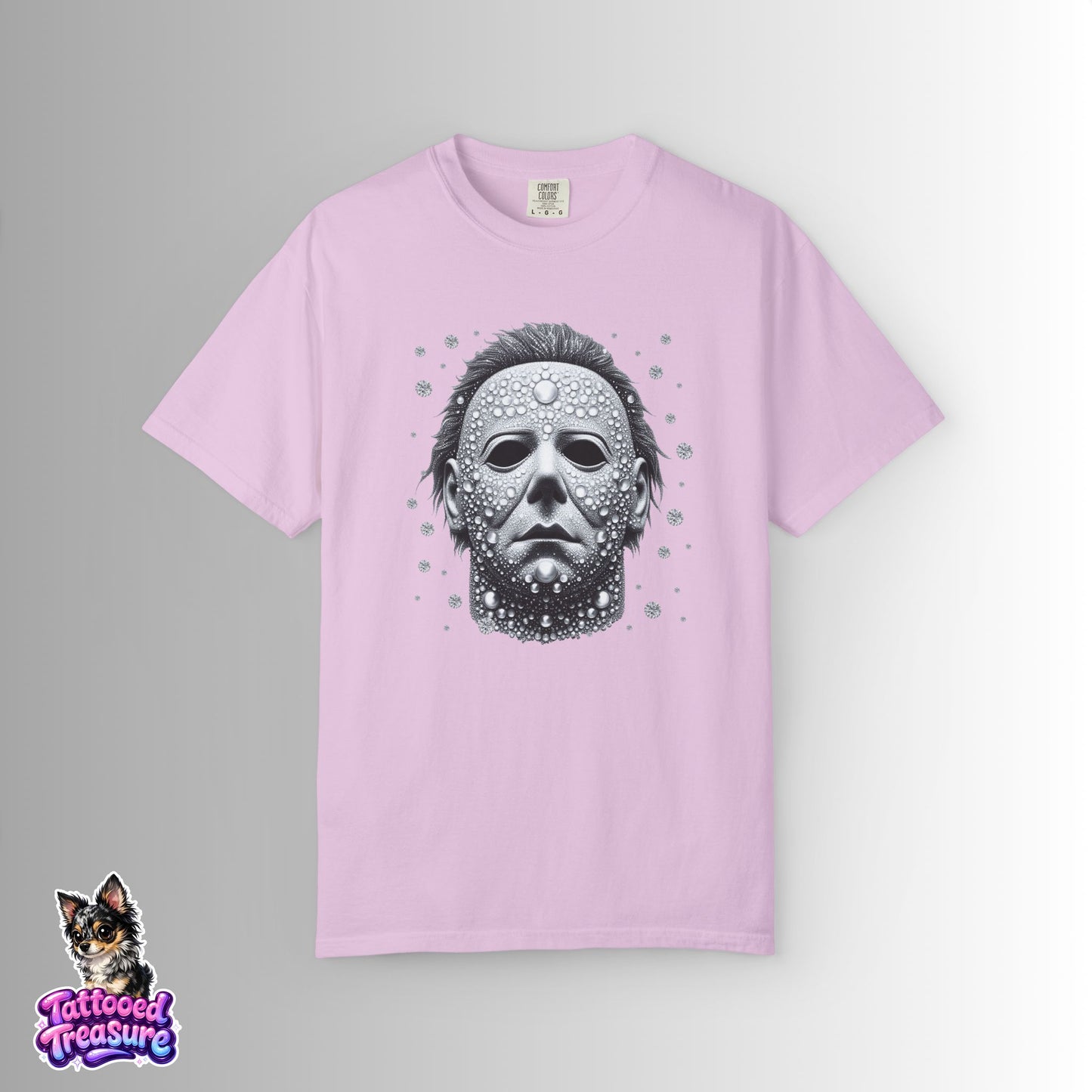 Horror Mask Tee — Michael Myers Halloween Graphic T-Shirt