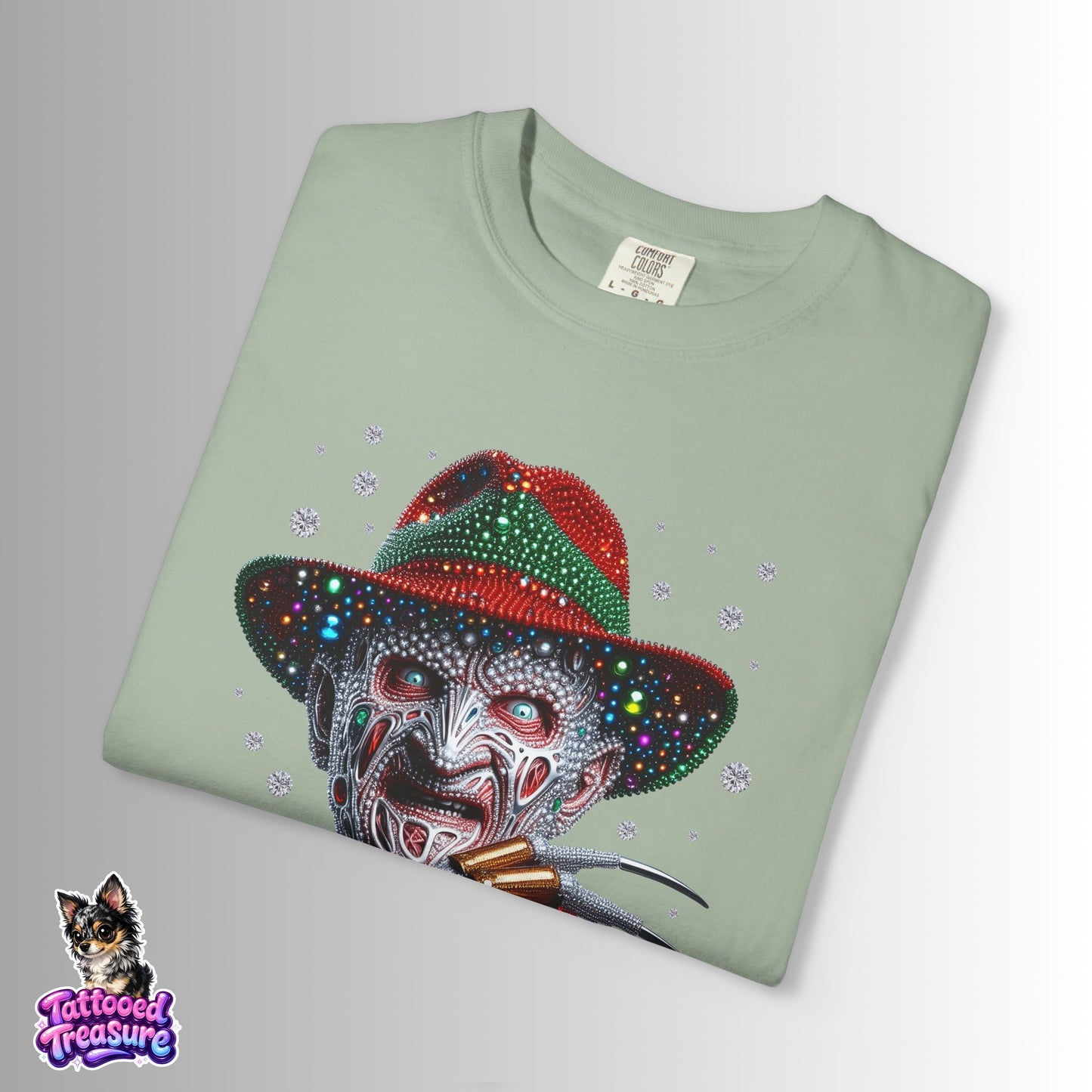 Horror Icon T-Shirt — Freddy Krueger Inspired Nightmare Design